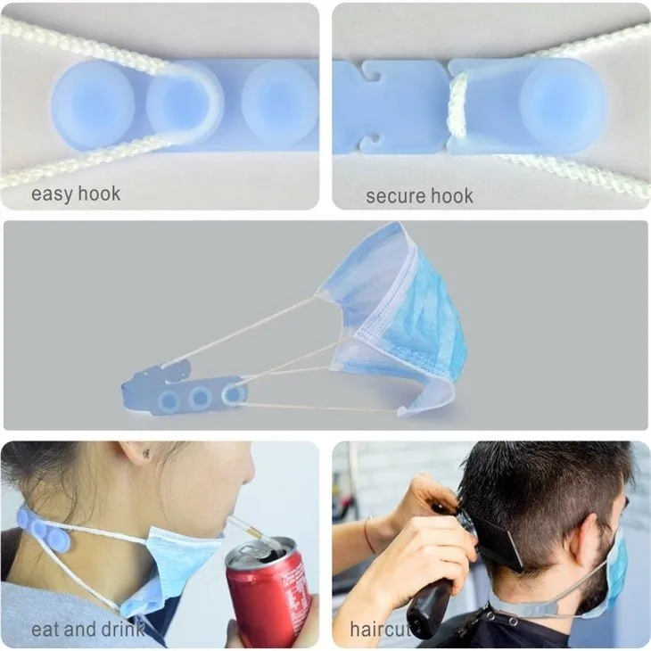 Mask Strap With Buttons